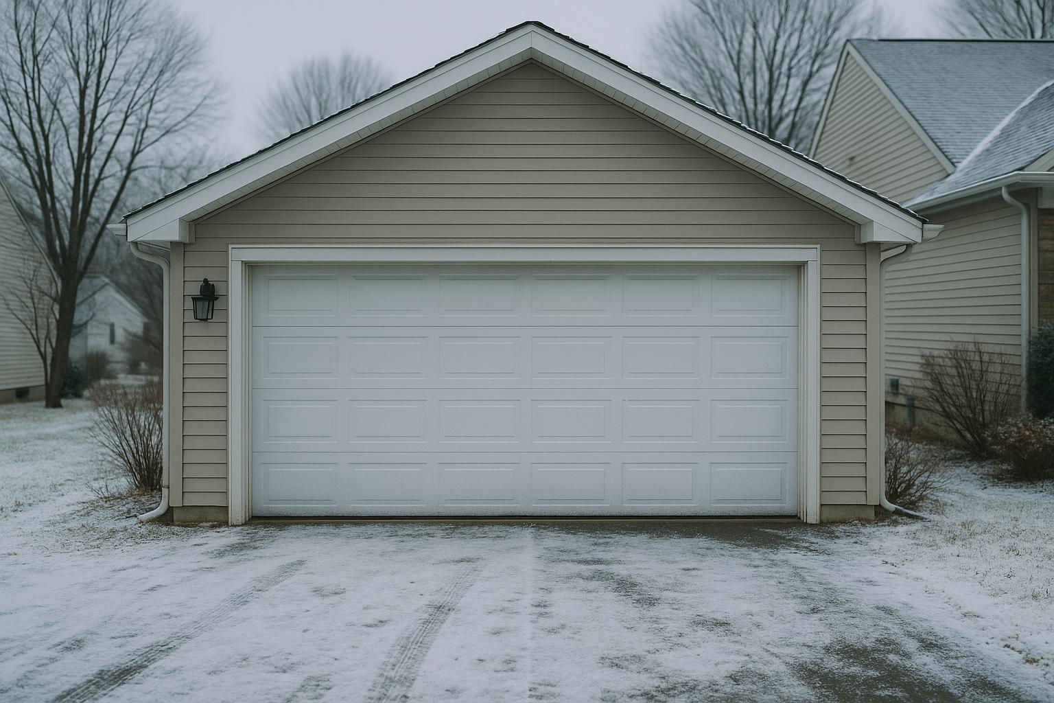 What to Do When Your Garage Door Won't Open in Cold Weather